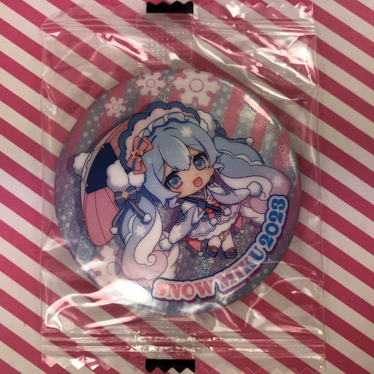 Insigne Hatsune Miku - Vocaloïde Hatsune Miku Snow Miku 2023 C