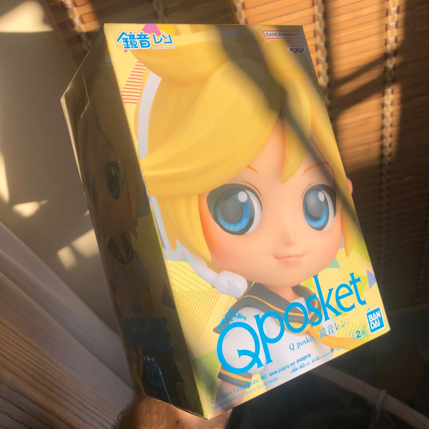 Figurine Kagamine Len Vocaloid QPosket SEGA Banpresto