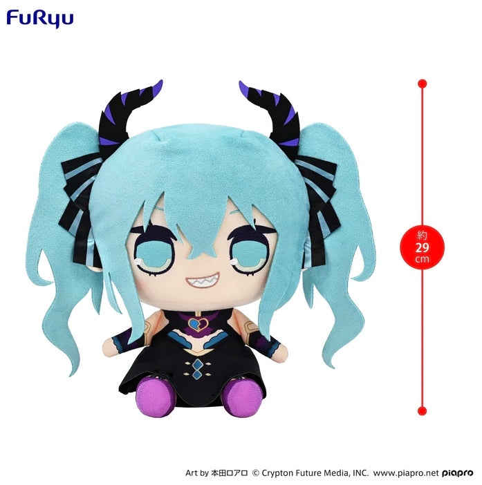 Peluche Coleccionismo Decorativo Grande FuRyu Vocaloid - Hatsune Miku (Kyurumaru Villain)