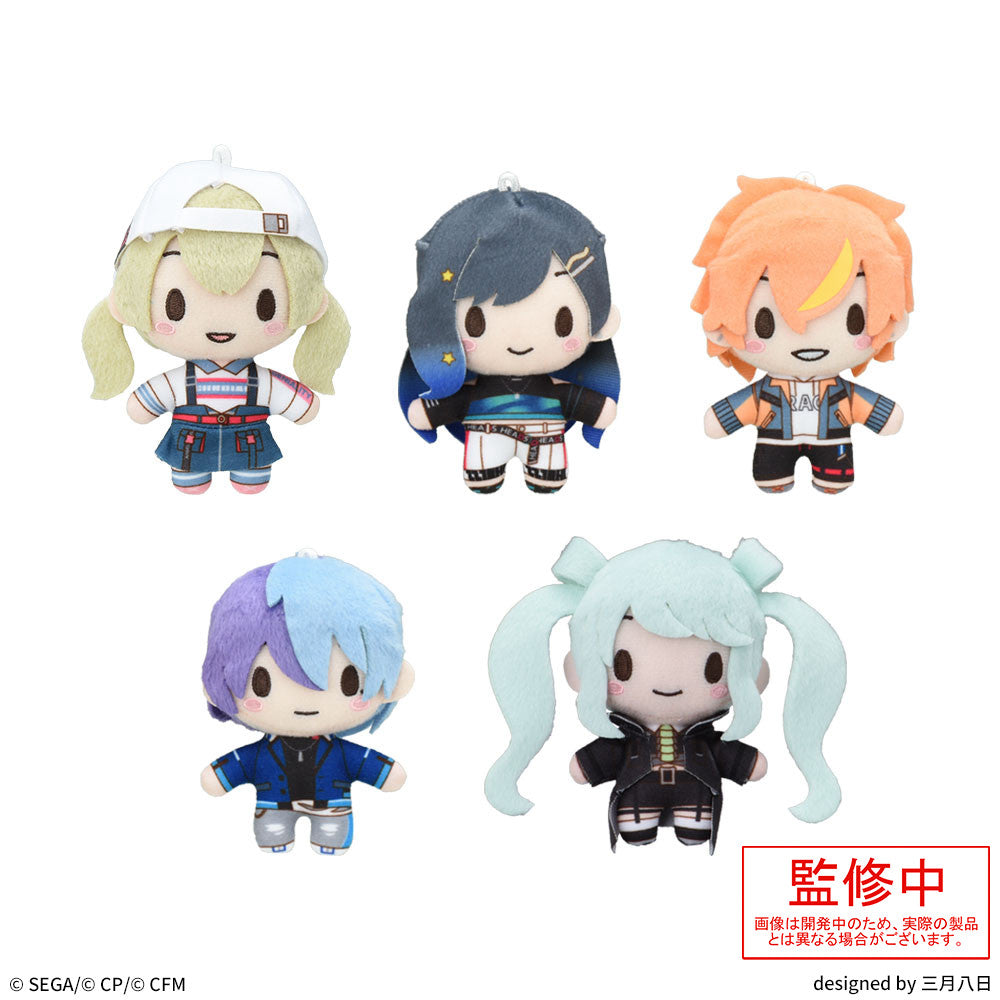 Nui Brand New Style Street Vivid Bad Fuwa Squad Project Sekai Colorful Stage Keychain! ft. Hatsune Miku Shiraishi An Aoyagi Toya Shinonome Akito Azusawa Kohane Plush