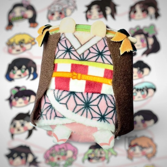 Porte-clés décoratif en rouleau Nekuzo Kamado Kimetsu No Yaiba