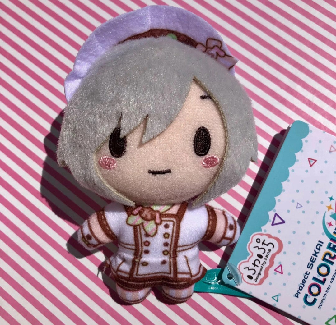 Sanrio Hinomori Shiho Project Sekai Colorful Stage Plush Keychain! ft. Hatsune Miku