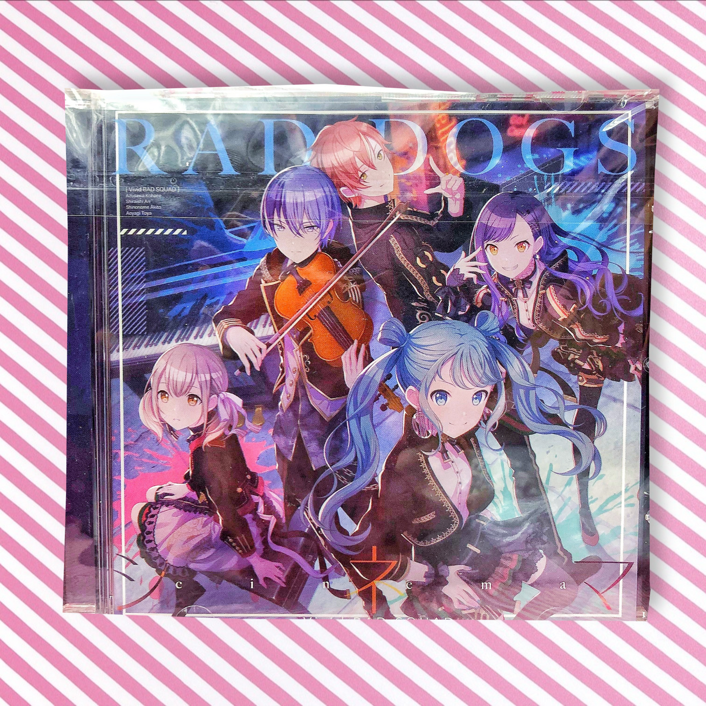 Vivid Bad Squad - Rad Dogs / Cinema 2nd Single CD Project Sekai Colorful Stage! ft. Hatsune Miku