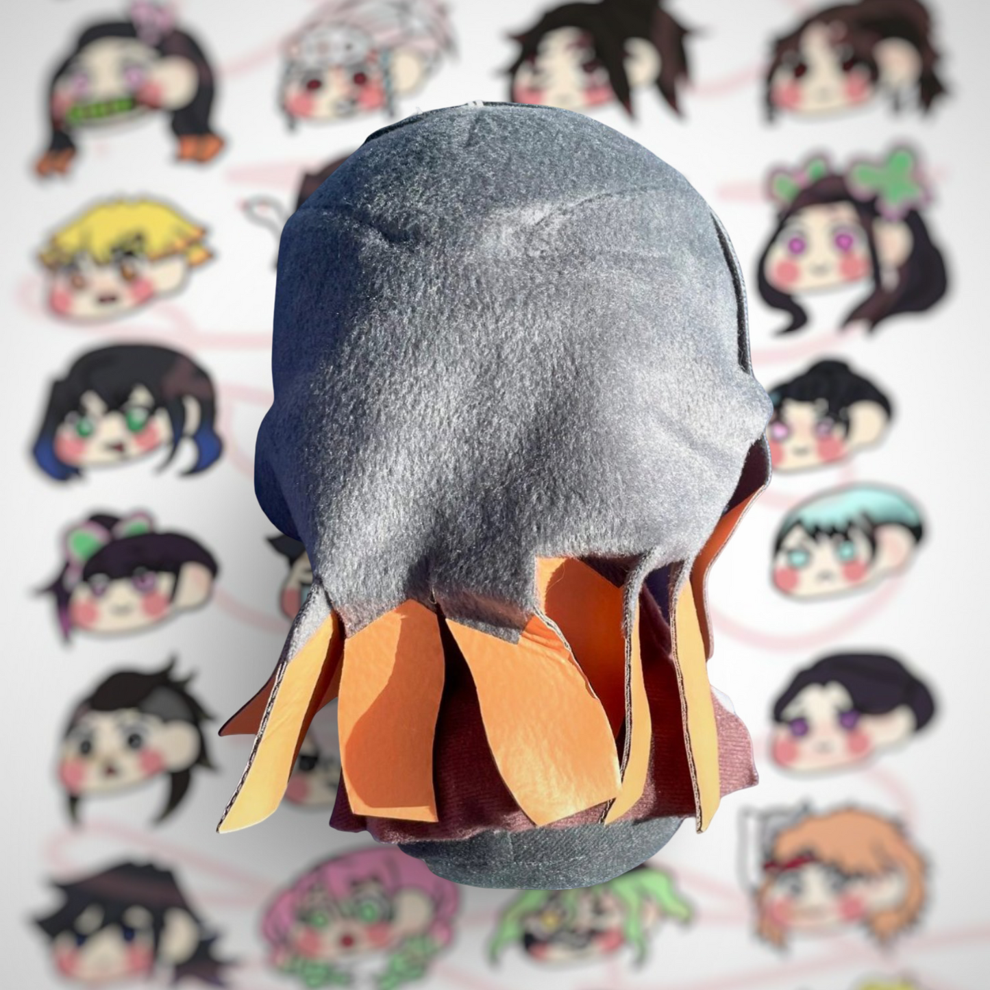 Sitting Decorative Keychain Nekuzo Kamado Kimetsu No Yaiba