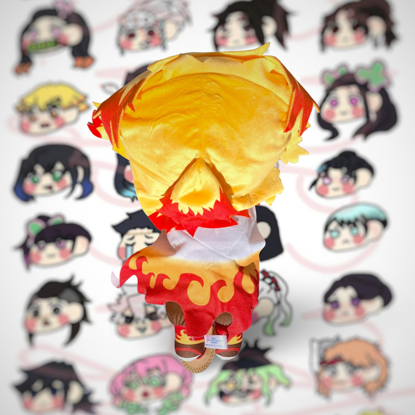 Large Nesoberi Plush Kyojuro Rengoku Kimetsu No Yaiba