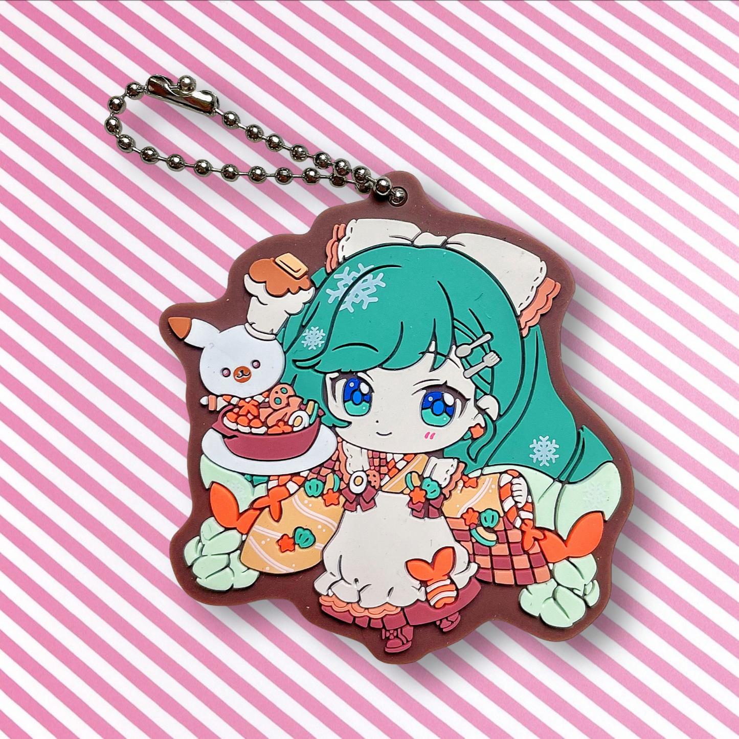 Porte-clés Vocaloid Snow Hatsune Miku en édition limitée 2024 A