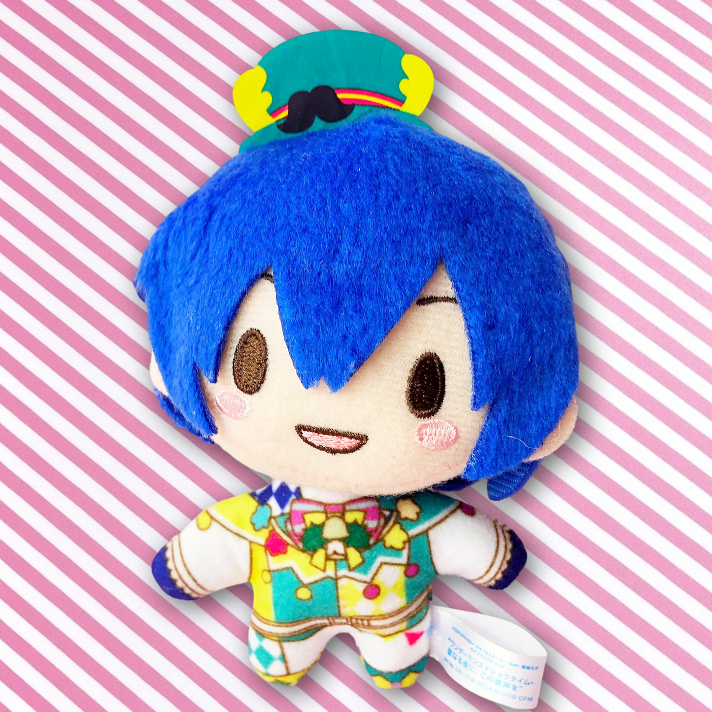 Llavero Nui Kaito Niijiro Stories Ver. Fuwa Project Sekai Colorful Stage! ft. Hatsune Miku Plush