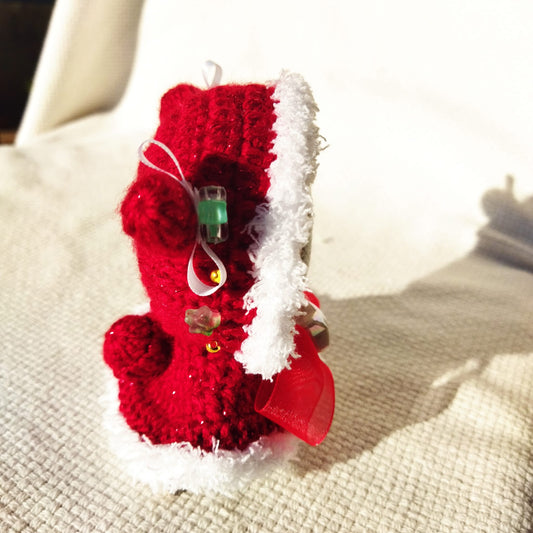 Traje Limitado Especial Navidad 'Elfo Navideño' Hecho A Mano para Project Sekai Colorful Stage! ft. Hatsune Miku Nui