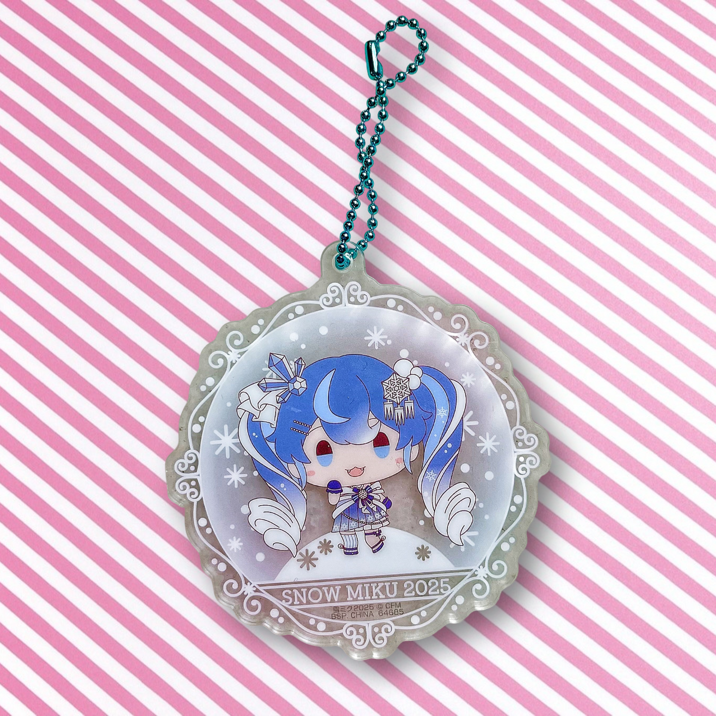 Porte-clés Snow Miku en édition limitée Vocaloid Hatsune Miku 2025