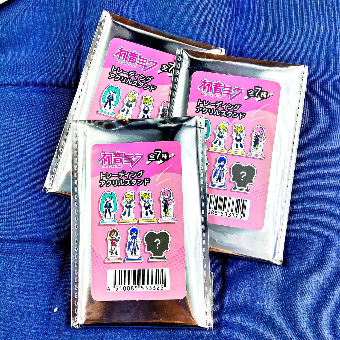 Gachapon Stand Acrylique Officiel Vocaloid Hatsune Miku Gashapon Mystery Box Aléatoire Gacha Mystery Gift