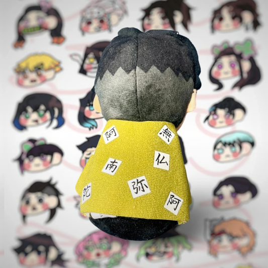 Gyomei Himejima Kimetsu No Yaiba Decorative Keychain