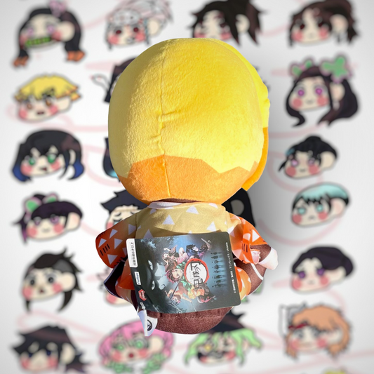 Large Smiling Plush Kimetsu No Yaiba Zenitsu Agatsuma Vol 1