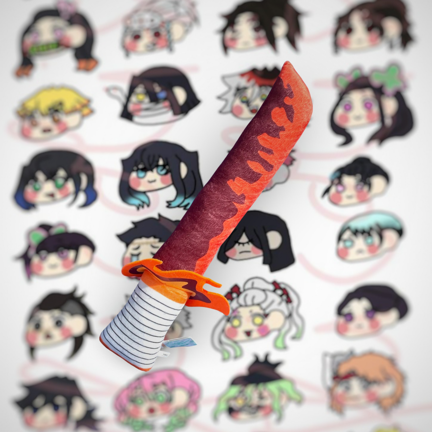 Kyojuro Rengoku Kimetsu No Yaiba Large Sword Plush