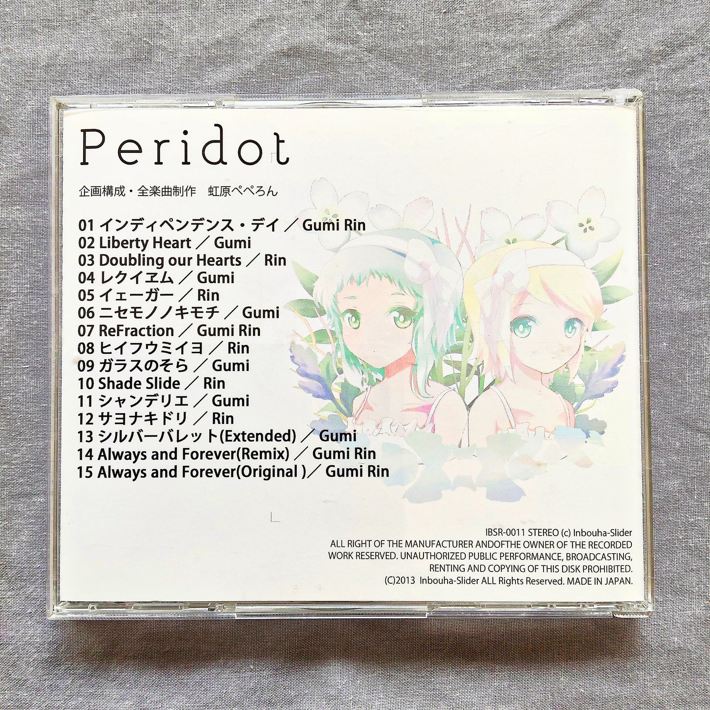 Periodt CD PeperonP feat. Gumi Megpoid & Kagamine Rin - Vocaloid Hatsune Miku