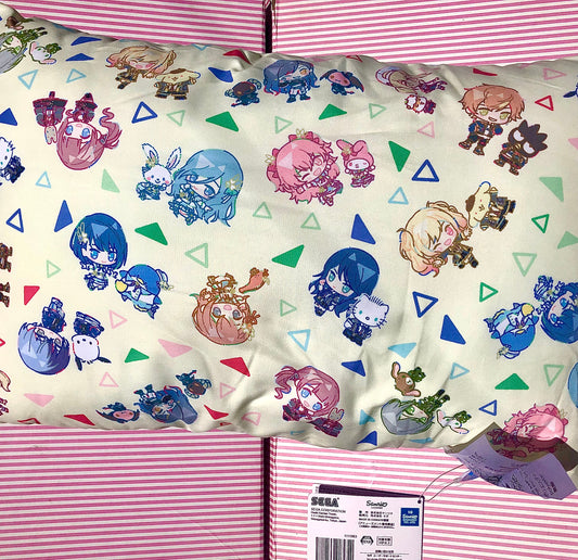 Cojín Limitado Sanrio Collaboration x Project Sekai Colorful Stage ft Hatsune Miku LeoNeed Vocaloid Vivid Bad Squad More More Jump!