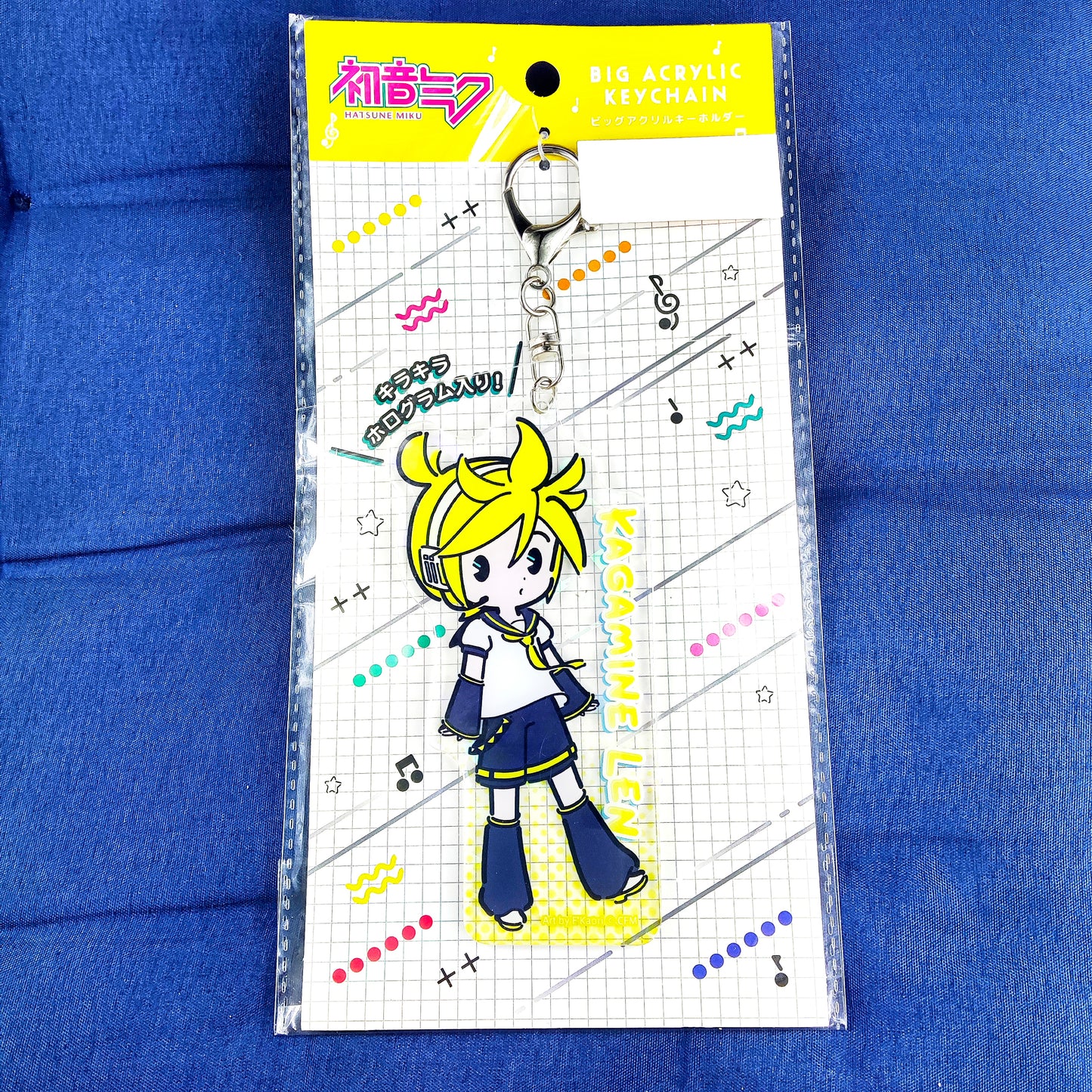 Llavero Acrilico Grande Kagamine Len Vocaloid Hatsune Miku