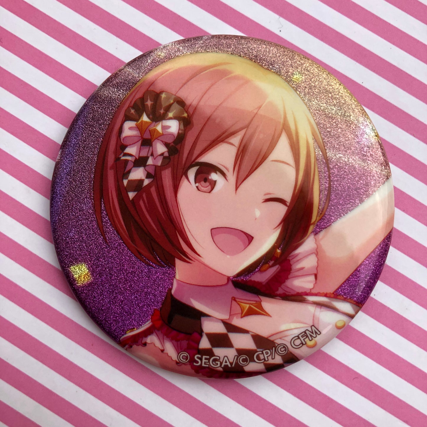 Project Sekai Colorful Stage! feat. Hatsune Miku - Meiko Sparkly Can Badge F
