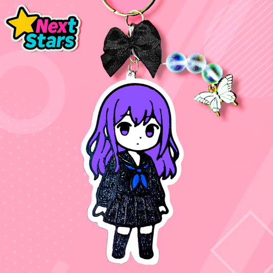 Llavero Amuleto Relieve 3D 'Next Stars' Asahina Mafuyu Project Sekai Colorful Stage ft. Hatsune Miku (Copia)