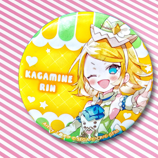Chapa Vocaloid Kagamine Rin More More Jump Badge Project Sekai Colorful Stage! feat. Hatsune Miku