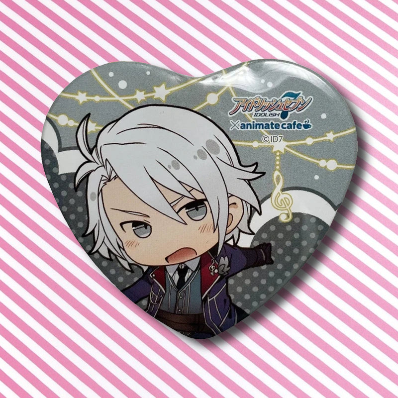 Official Idolish 7 Animate Cafe Yaotome Gaku Trigger Badge
