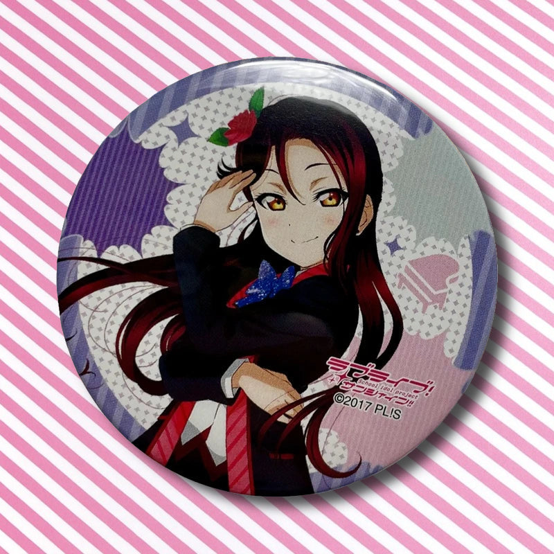 Official Love Live The School Idol Project Riko Sakurauchi Badge