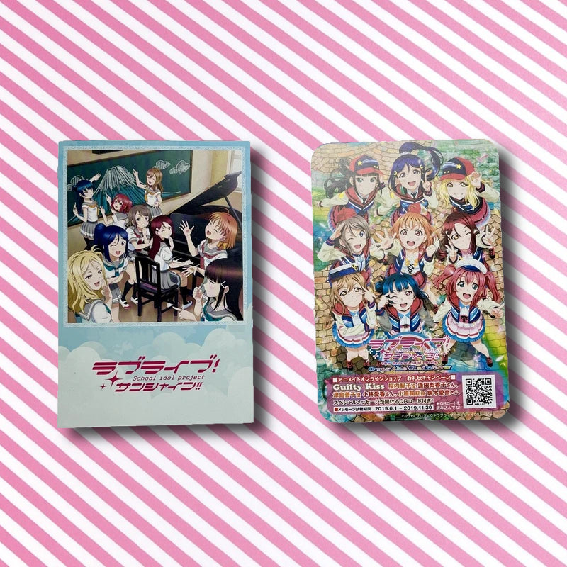 Official Love Live School Idol Movie Postal Card Pack