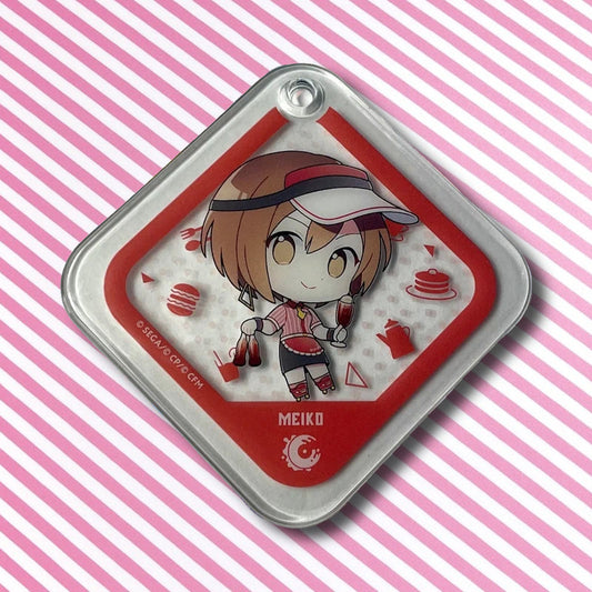 Official Vocaloid Project Sekai Meiko Rubber Keychain