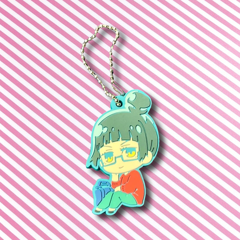 Official Jujutsu Kaisen Maki Zenin Rubber Keychain
