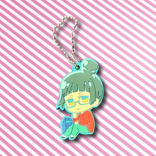 Official Jujutsu Kaisen Maki Zenin Rubber Keychain