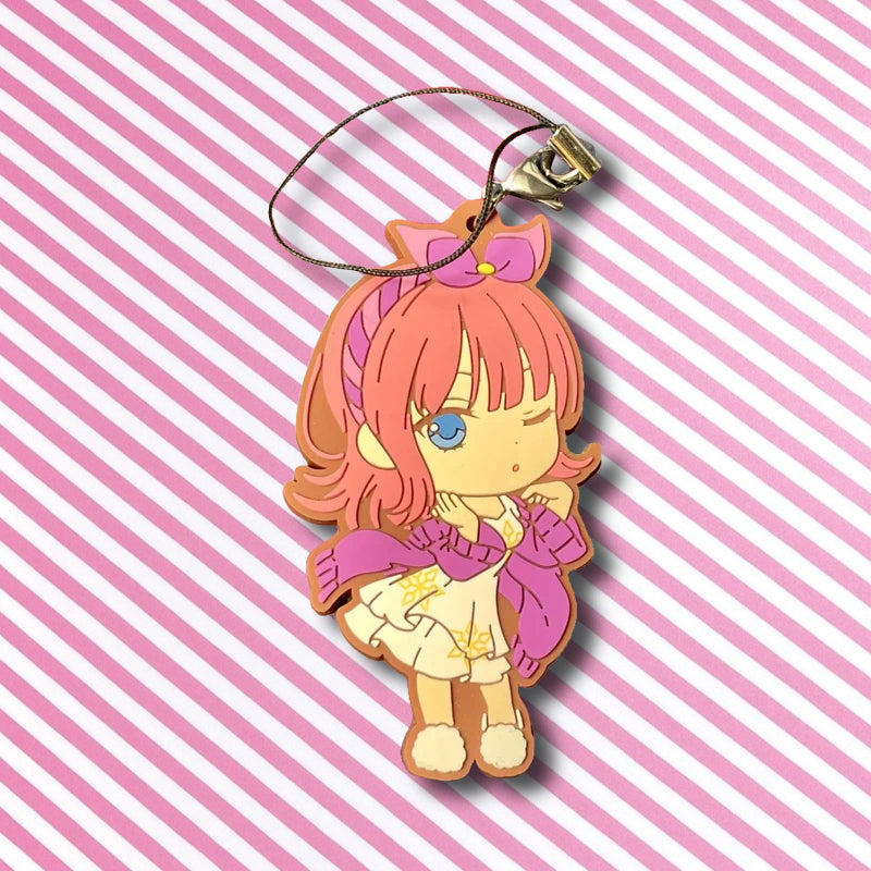 Official The Quintessential Quintuplets Nino Nakano Rubber Keychain