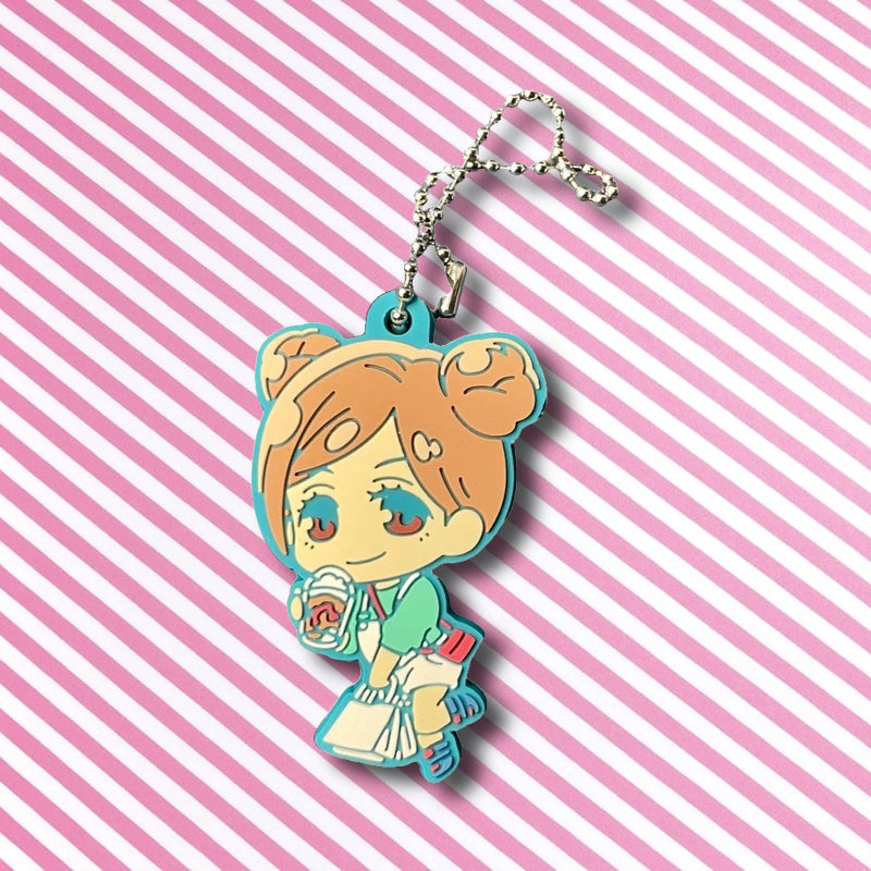 Official Jujutsu Kaisen Nobara Kugisaki Rubber Keychain