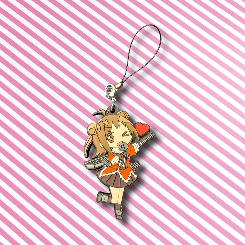 Official Kantai Collection Naka Rubber Keychain