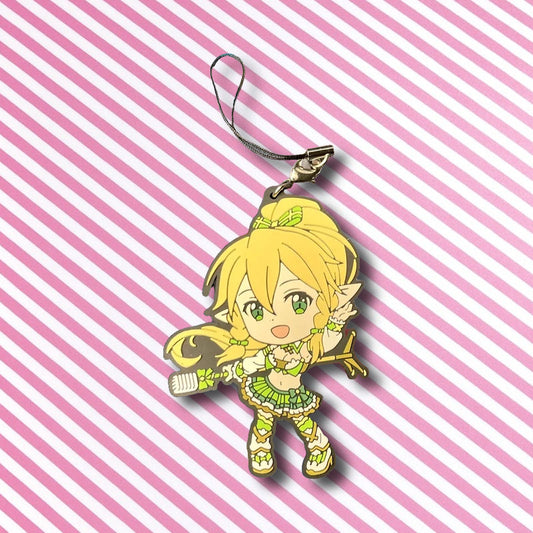 Official Sword Art Online (SAO) Leafa (Suguha Kirigaya) Rubber Keychain