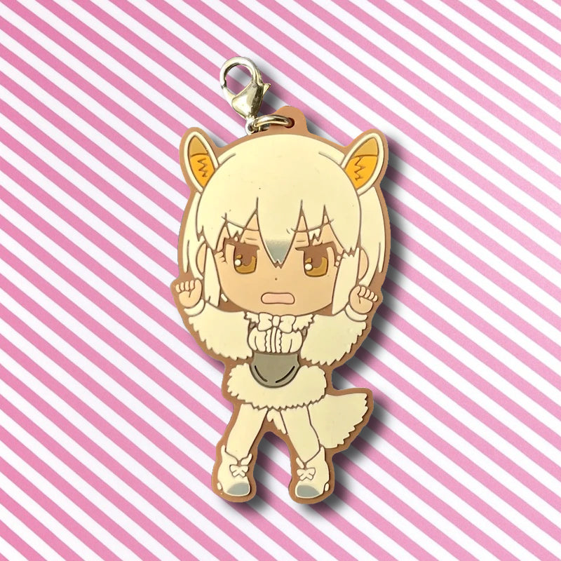 Official Kemono Friends Southern Tamandua Rubber Keychain