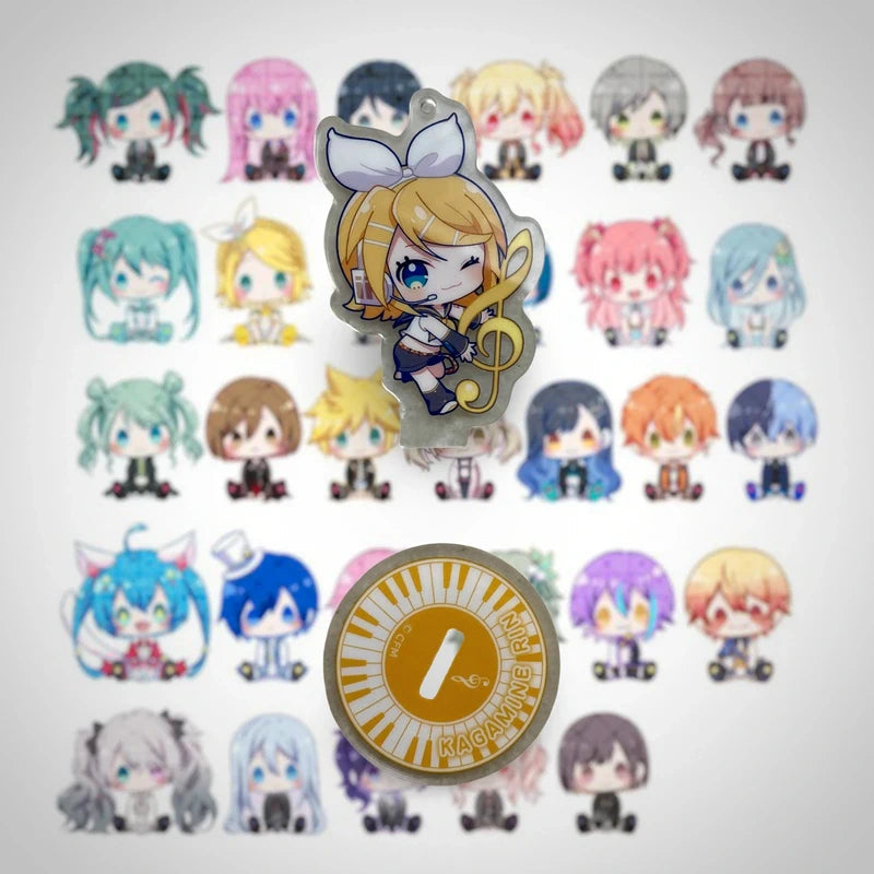 Official FuRyu Kagamine Rin Project Sekai Acrylic Stand Keychain