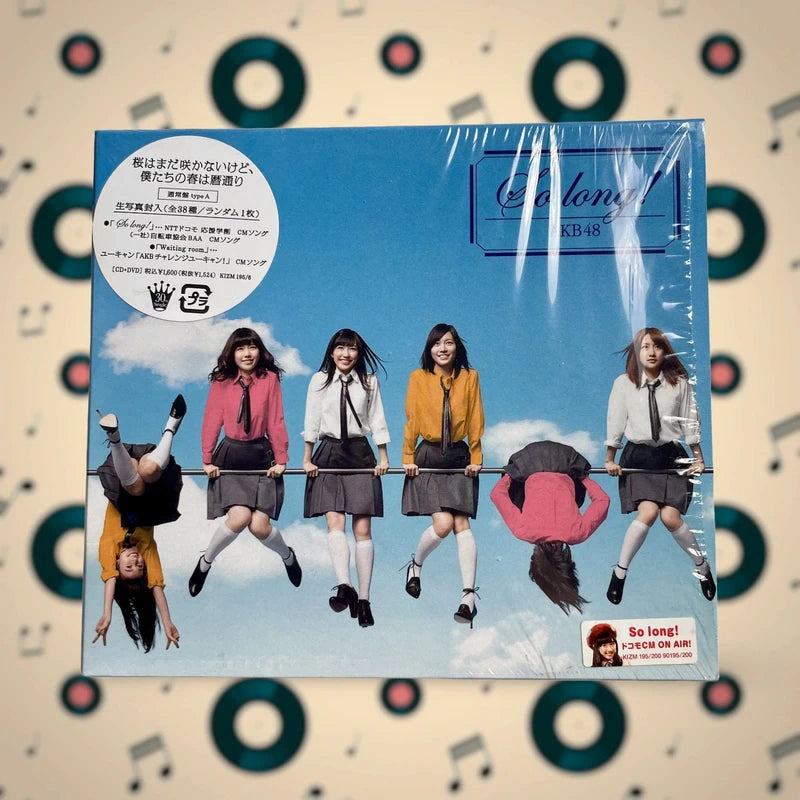 Official King Records AKB48 So long! Cd + Dvd