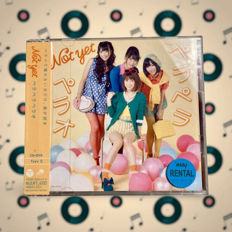Official Columbia AKB48 (Not Yet) Pera Pera Perao Cd + Dvd