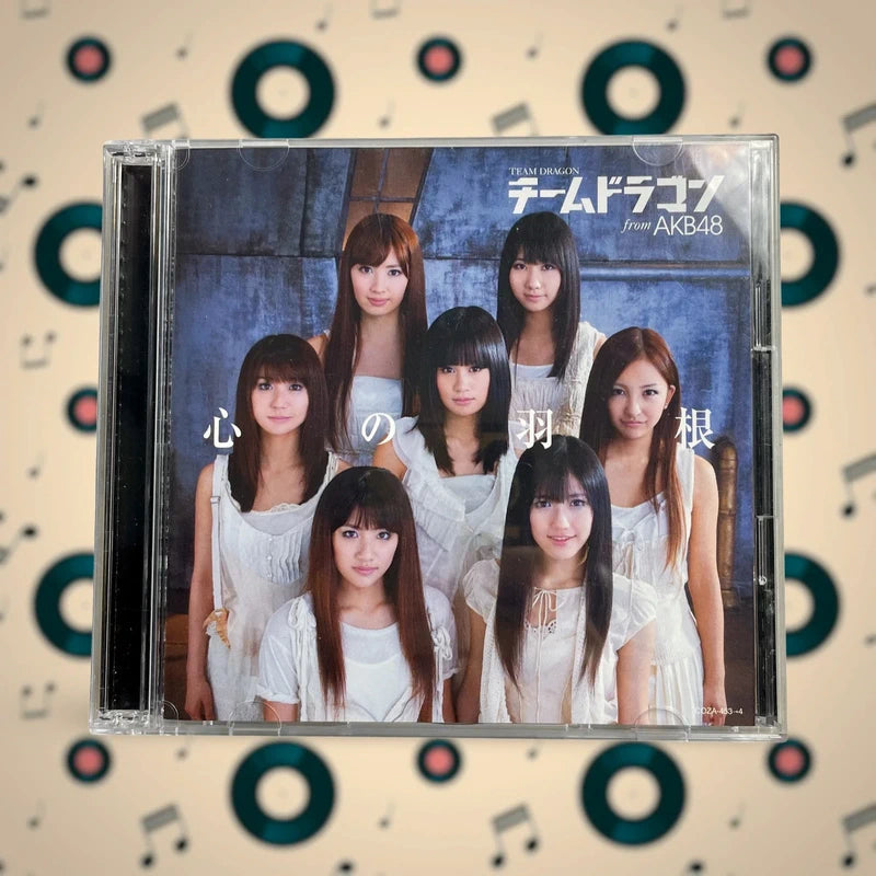 Official King Records AKB48 Team Dragon Kokoro no Hane CD + DVD