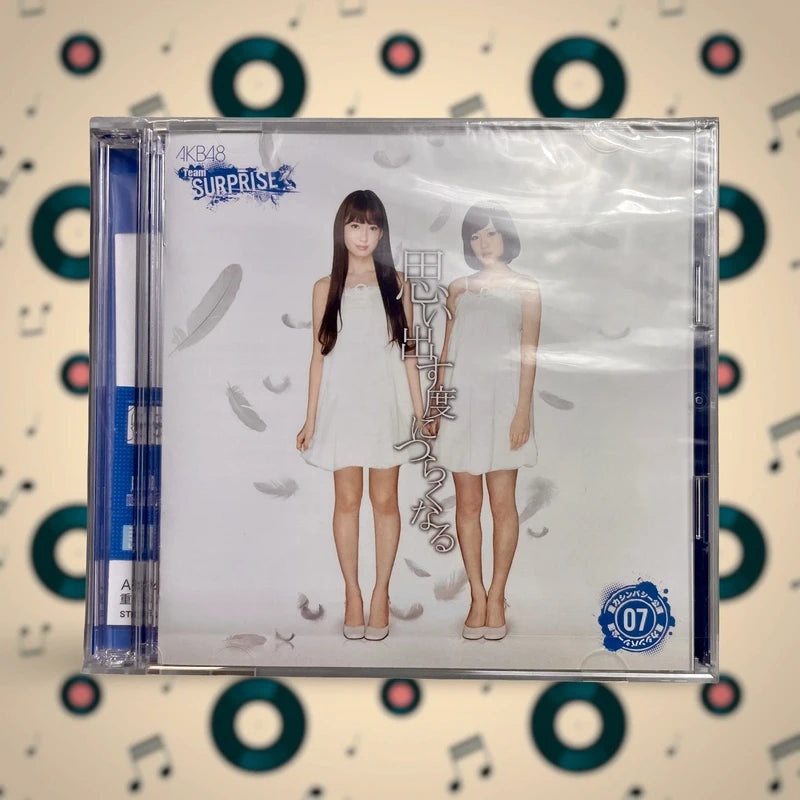 Official King Records AKB48 Team Surprise Omoidasu Tabi ni Tsuraku Naru Cd + Dvd