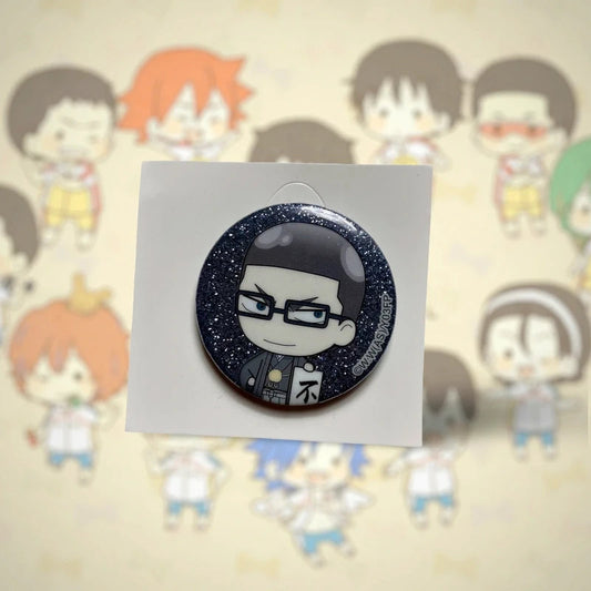 Official Banpresto Yowamushi Pedal Shingo Kinjou Badge