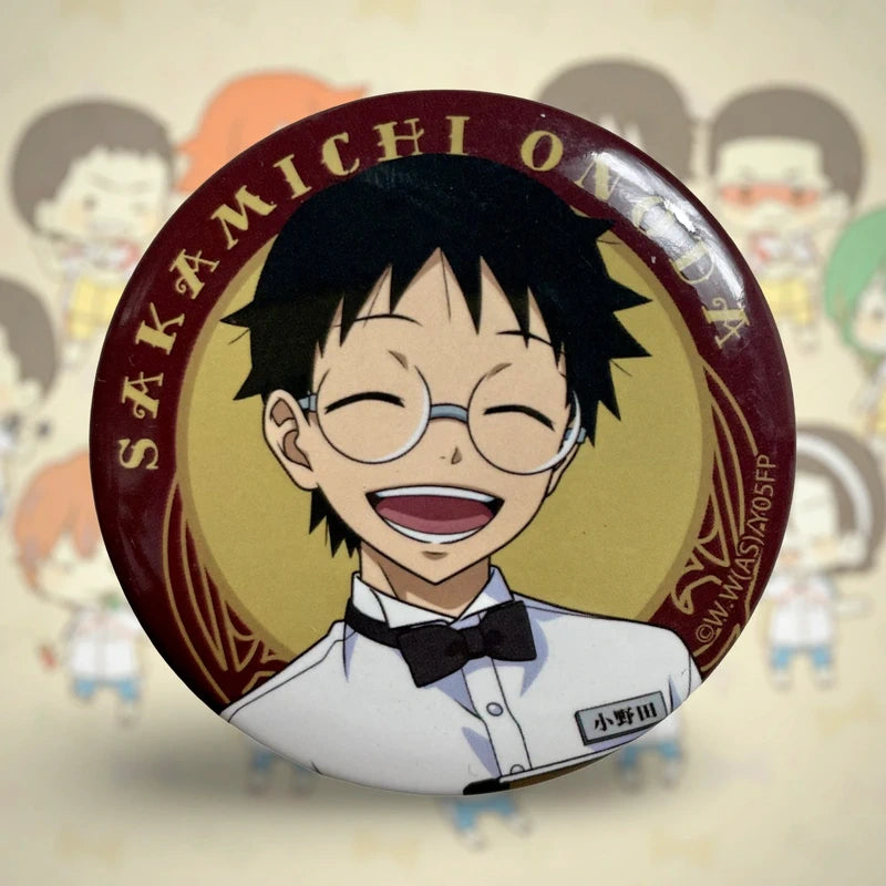 Official Banpresto Yowamushi Pedal Sakamichi Onoda Badge