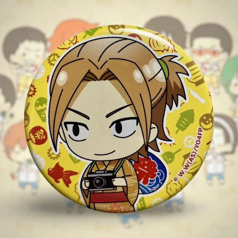 Official Banpresto Yowamushi Pedal Akira Midousuji Badge