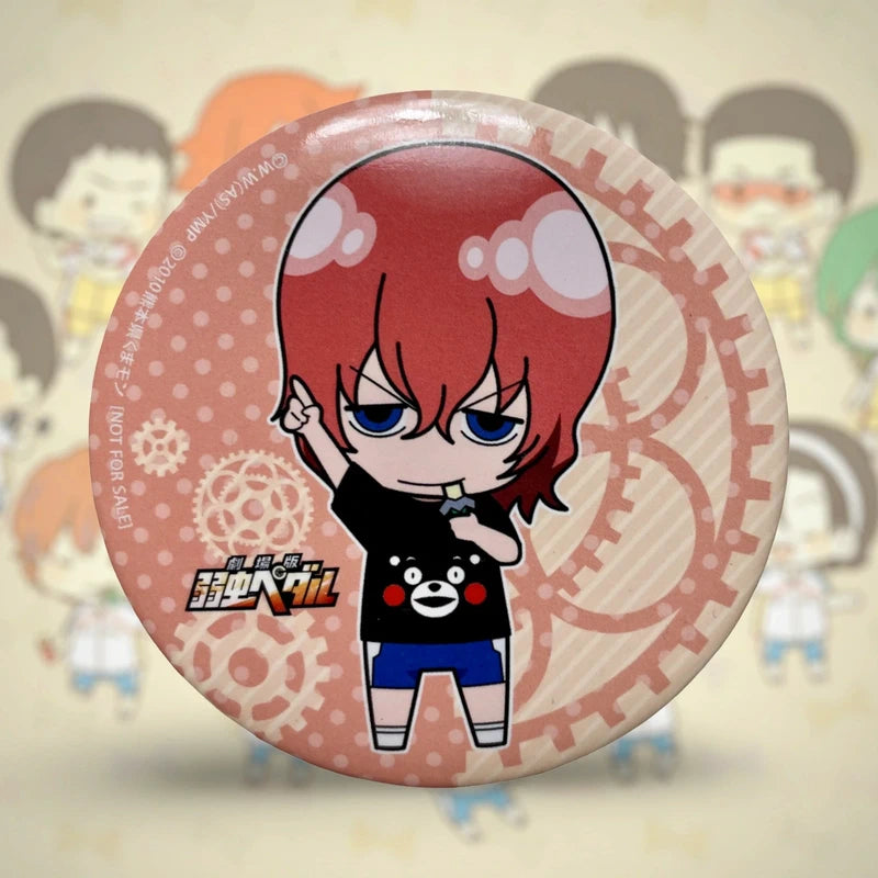 Official Banpresto Yowamushi Pedal Hayato Shinkai Badge
