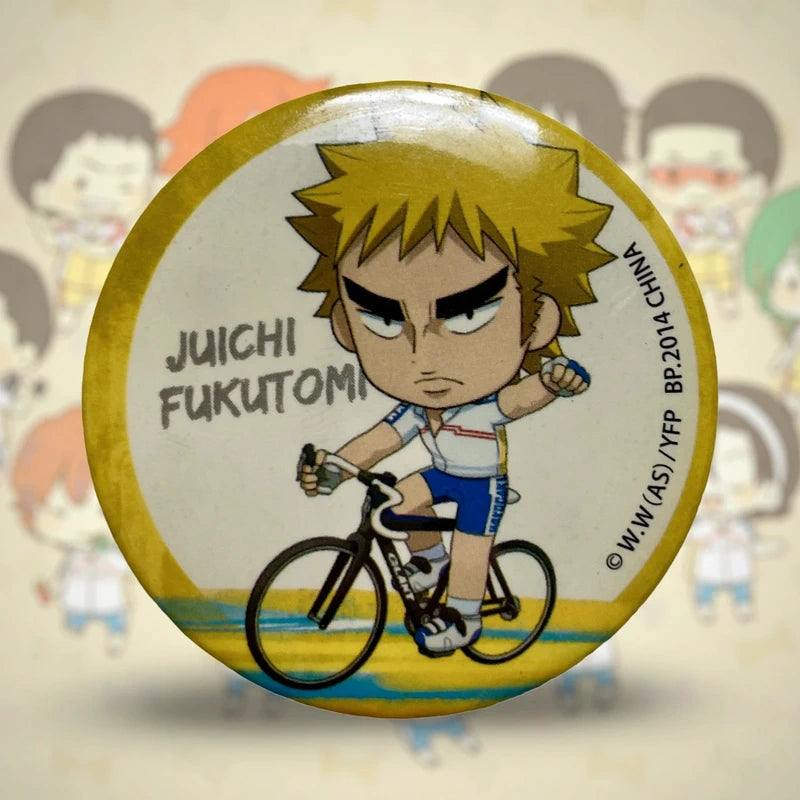 Official Banpresto Yowamushi Pedal Juichi Fukutomi  Badge