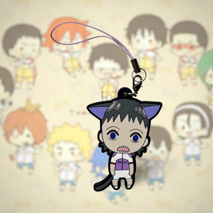 Official Banpresto Yowamushi Pedal Akira Midousuji Rubber Keychain