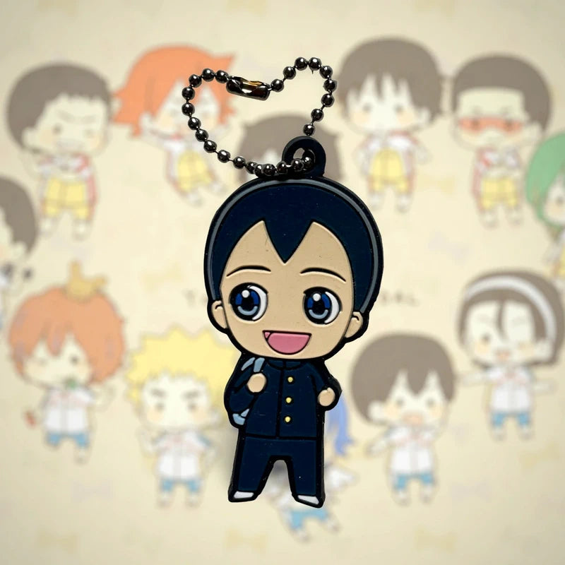 Official Banpresto Yowamushi Pedal Sakamichi Onoda Rubber Keychain