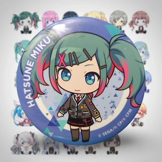 Official Sega Hatsune Miku Project Sekai Colorfull Stage ft Hatsune Miku Badge