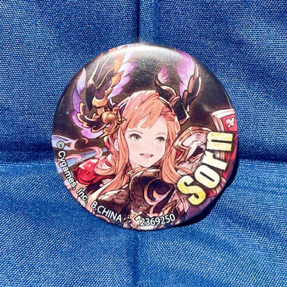 Official Cygames Sorn Granblue Fantasy Badge