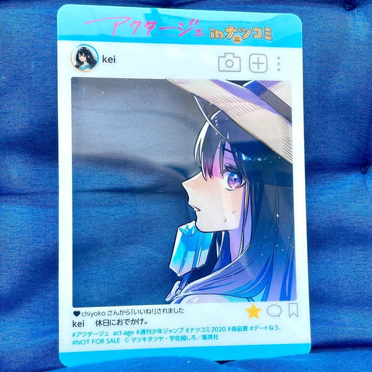 Official Act-Age plastic card