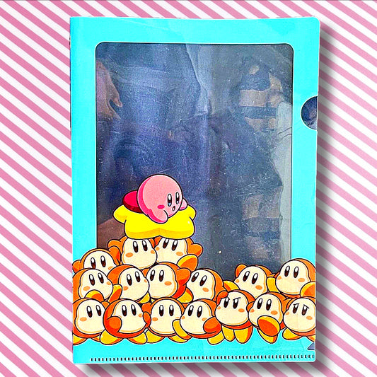 Official Kirby of the stars transparent card